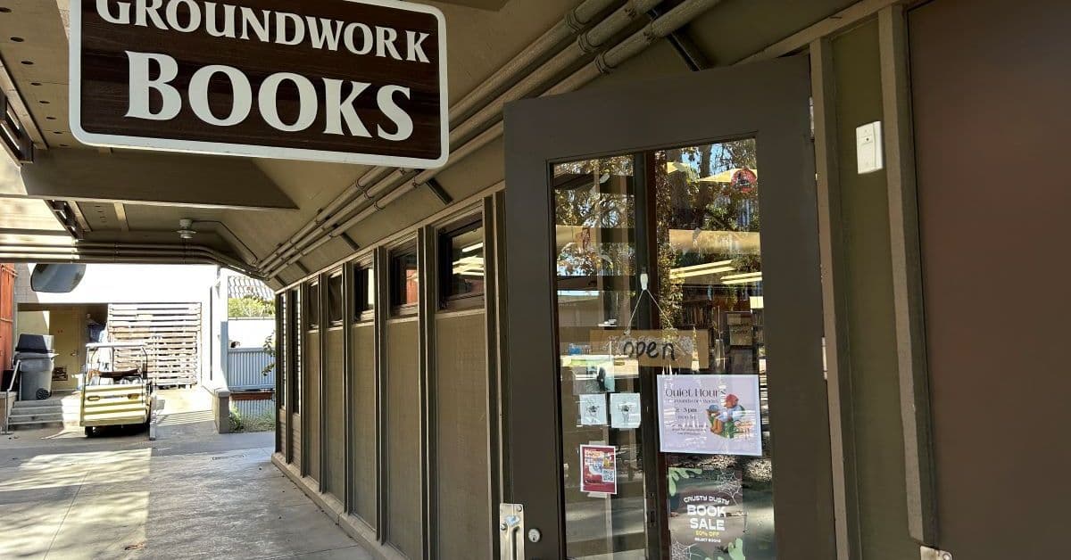 Groundwork Books storefront location